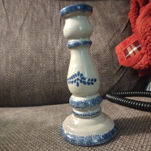 Set  of Vintage Roseville Candle Stick Holders - Picture 2 of 2